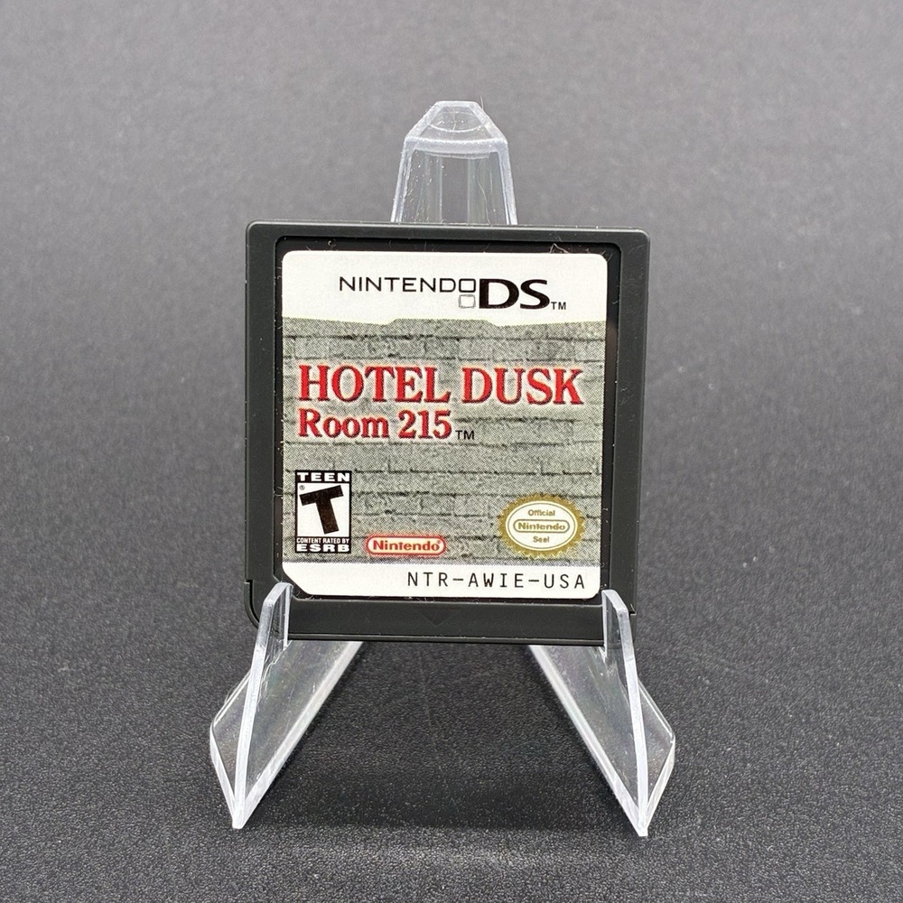 Hotel Dusk Room 215 Nintendo DS 2007 Authentic Tested Working Cartridge